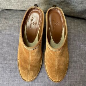 Cole Haan Suede Mules SZ 7.5B